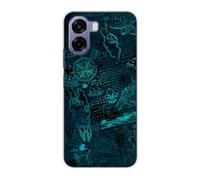 Sunrive Coque Compatible avec Oppo K14x 5G, TPU Silicone Étui Housse Protecteur Souple Gel Transparent Back Cover Mignon Motifs Antichoc Case(Univers mathématique)