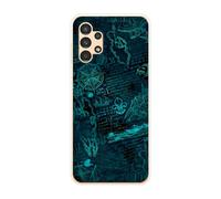 Sunrive Coque Compatible avec Samsung Galaxy A13 4G, TPU Silicone Étui Housse Protecteur Souple Gel Transparent Back Cover Mignon Motifs Antichoc Case(Univers mathématique)