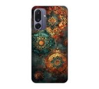 Sunrive Coque Compatible avec Samsung Galaxy Jump4, TPU Silicone Étui Housse Protecteur Souple Gel Transparent Back Cover Mignon Motifs Antichoc Case(Totem)
