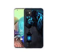 Sunrive Coque Compatible avec Wiko Y82, Silicone Étui Housse Protecteur Souple Gel Transparent Back Case(Q Tigre 4)+ Stylet OFFERTS