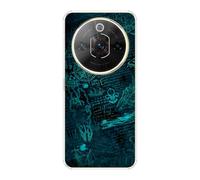 Sunrive Coque Compatible avec ZTE Nubia Focus Pro, TPU Silicone Étui Housse Protecteur Souple Gel Transparent Back Cover Mignon Motifs Antichoc Case(Univers mathématique)