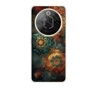Sunrive Coque Compatible avec ZTE Nubia Focus Pro, TPU Silicone Étui Housse Protecteur Souple Gel Transparent Back Cover Mignon Motifs Antichoc Case(Totem)