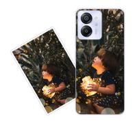 Sunrive Coque personnalisée Compatible avec Blackview Color 8, Personnalisable avec Votre Propre Image, PhotoTexte, DIY Silicone Étui Housse Protecteur Souple Gel Transparent Back Case