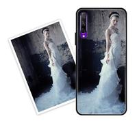 Sunrive Coque personnalisée Compatible avec Honor 9X Pro/Huawei Y9s, Personnalisable avec Votre Propre Image, PhotoTexte, DIY HD Étui[Bordure PC+Dos Acrylique Design]