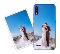 Sunrive Coque personnalisée Compatible avec LG K22, Personnalisable avec Votre Propre Image, PhotoTexte, DIY Silicone Étui Housse Protecteur Souple Gel Transparent Back Case