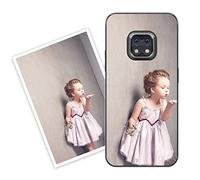 Sunrive Coque personnalisée Compatible avec Nokia XR20, Personnalisable avec Votre Propre Image, PhotoTexte, DIY Silicone Étui Housse Protecteur Souple Gel Transparent Back Case