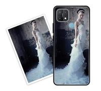 Sunrive Coque personnalisée Compatible avec Oppo A35/A15/A15S, Personnalisable avec Votre Propre Image, PhotoTexte, DIY HD Étui[Bordure PC+Dos Acrylique Design]