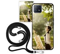 Sunrive Coque personnalisée Compatible avec Oppo A72 5G/A53 5G/A73 5G, Personnalisable avec Votre Propre Image, Photo Texte, DIY Silicone Étui Housse Protecteur Souple Gel Mat Back Case