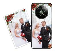 Sunrive Coque personnalisée Compatible avec Realme 11 Pro+/Narzo60 Pro, Personnalisable avec Votre Propre Image, PhotoTexte, DIY HD Étui[Bordure PC+Dos Acrylique Design]