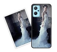Sunrive Coque personnalisée Compatible avec realme 9i, Personnalisable avec Votre Propre Image, PhotoTexte, DIY HD Étui[Bordure TPU+Dos Verre Trempé Design]+Protection Écran