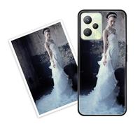 Sunrive Coque personnalisée Compatible avec Realme C53/C51/NarzoN53/Note50, Personnalisable avec Votre Propre Image, PhotoTexte, DIY HD Étui[Bordure PC+Dos Acrylique Design]