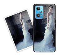 Sunrive Coque personnalisée Compatible avec Realme GT2 Pro, Personnalisable avec Votre Propre Image, PhotoTexte, DIY HD Étui[Bordure PC+Dos Acrylique Design]