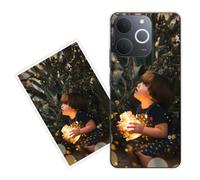 Sunrive Coque personnalisée Compatible avec Realme Narzo 80 Lite 4G, Personnalisable avec Votre Propre Image, PhotoTexte, DIY Silicone Étui Housse Protecteur Souple Gel Transparent Back Case