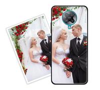Sunrive Coque personnalisée Compatible avec Redmi K30Pro/K30Pro Zoom/PocoF2 Pro, Personnalisable avec Votre Propre Image, PhotoTexte, DIY HD Étui[Bordure PC+Dos Acrylique Design]