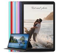 Sunrive Coque personnalisée Compatible avec Samsung Galaxy Tab S9 2023 11.0"/S9 FE 10.9",Étui Flexible Cover,Personnalisable avec Votre Propre Image,Texte,Nom DIY Housse Protection PU Cuir