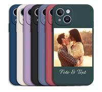 Sunrive Coque personnalisée Compatible avec Samsung GalaxyA06 A07 A13 A14 A15 A16 A17 A37 A52s A53 A56 A57 A33 A36 S21 S23 S24 S25Edge S26 Plus Ultra FE,Votre Propre Image PhotoTexte Étui Back Case