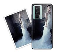 Sunrive Coque personnalisée Compatible avec Xiaomi Poco F5 Pro/Redmi K60/K60 Pro, Personnalisable avec Votre Propre Image, PhotoTexte, DIY HD Étui[Bordure PC+Dos Acrylique Design]