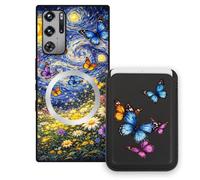 Sunrive Coque Portefeuille pour Nubia RedMagic9S Pro avec Porte-Cartes Magnétique Amovible,Étui Porte Carte Mignon avec Support Vidéo,Coque Antichoc avec Porte Carte,Protection Smartphone- Panda