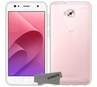 Sunrive Coque pour ASUS Zenfone 4 Selfie ZD553KL 5,5 Pouces Silicone Étui Housse Protecteur Souple TPU Gel Transparent Back Case(TPU Pas d'image)+ Stylet OFFERTS