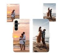 Sunrive Funda Personalizada Compatible Con ZTE Blade V80 Max, Cuero Protectiva Carcasa Personalizable Para tu móvil Con Foto Imagen Frase o Texto + Cuerda Para móvil Universal