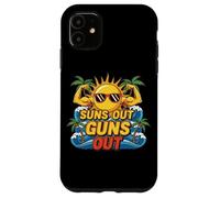 Sun's Out Guns Out Gym Entraînement Plage Été Coque pour iPhone 11