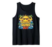 Sun's Out Guns Out Gym Entraînement Plage Été Débardeur