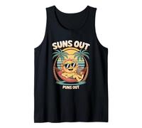 Suns Out Puns Out Vacation d'été pour tout le monde Débardeur