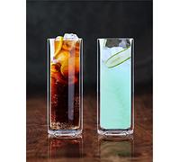 Sun's Tea (TM) Lot de 2 verres à thé glacé double paroi pour bière/cocktail/flûtes à champagne