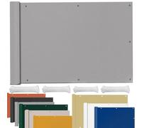 SunSail Voile d'ombrage rectangulaire - Avec œillets - Imperméable - Protection solaire - Protection contre le vent - Résistant à l'hiver - Pour jardin, terrasse, balcon - Protection solaire - 0,8 x 2