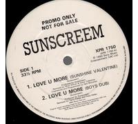 Sunscreem - Love U More