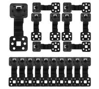 Sunscreen Net Clips, Shade Cloth Clamps, 4.13x1.46in Awning Fixing Hardware, Round Windproof Design, Reusable Material for Tent, Patio, Farm, Backyard, Outdoor Use