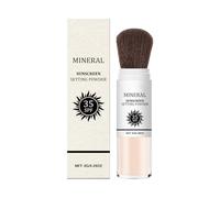 Sunscreen Setting Powder Brush, protection SPF 35, poudre de fixation protectrice naturelle, 8 g