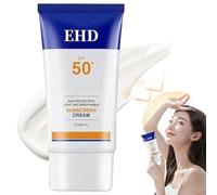 Sunscreen SPF50+ Crème Visage Étanche Crème Hydratante Faciale Sans Stickeur pour Femmes (1 Pièce)