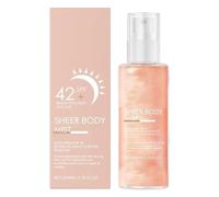 Sunscreen Spray, 200ml Daily Facial Sunscreen, SPF 42+ Sun Block Isolation Mist, Adorable UV Protector Brightening Moisturizer, Hydrating Sun Protection for Adults