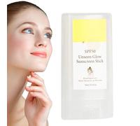 Sunscreen Stick, SPF50 Lightweight Sunblock, Water Resistant Broad Spectrum UV Protection for Outdoor Sports, Travel, Makeups, Convenient Travel Friendly Design
