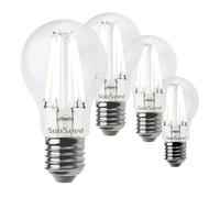 SUNSEED 4x Ampoule Filament LED Blanc Standard E27 12W équiv.100W Blanc Chaud 3000K