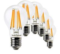 SUNSEED 6x Ampoule Filament LED Standard E27 12W équiv.99W Blanc Chaud 2700K