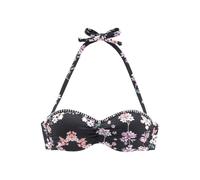 SUNSEEKER Hauts de bikini 'Ditsy' mélange de couleurs / noir, Taille 70