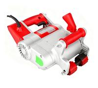 Sunseota Raineuse électrique Murale portative 1100 W, 2000 TR/Min. Rainureuse pour Briques et béton. Profondeur de rainure réglable. 15-40 mm / 0,59-1,18 Pouce Red-220V