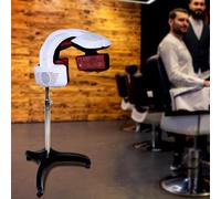 Sunseota Sèche-Cheveux Mural/Vertical à Capuche, sèche-Cheveux Professionnel Multifonction avec Bras oscillant réglable et 5 disques Chauffants individuels, Outil Salon pour Teinture 220V-Vertical