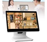 Sunseota Système de Point de Vente, Caisse enregistreuse TPV, Caisse enregistreuse avec écran Tactile 15 Pouces, processeur N2930, 4 Go de RAM, SSD 64 Go, Windows 10 pour commerces de détail, cafés