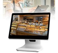 Sunseota Systèmes de Point de Vente avec écran Tactile 15,6 Pouces pour Petites Entreprises, système de Point de Vente Intelligent Tout-en-Un, pour Restaurants, commerces de détail