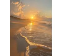 Sunset Beach,Adult Jigsaw Puzzle 1500 Pieces,Teen Boys and Girls Jigsaw Puzzles,Challenging Puzzles for Party Games Kids Family Friends,57x87cm