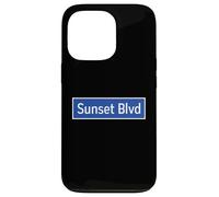 Sunset BLVD Los Angeles Panneau Hollywood Echo Park Lake Stars Coque pour iPhone 13 Pro