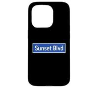 Sunset BLVD Los Angeles Panneau Hollywood Echo Park Lake Stars Coque pour iPhone 15 Pro