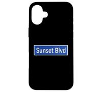 Sunset BLVD Los Angeles Panneau Hollywood Echo Park Lake Stars Coque pour iPhone 16 Plus