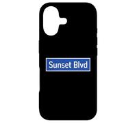 Sunset BLVD Los Angeles Panneau Hollywood Echo Park Lake Stars Coque pour iPhone 17