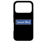 Sunset BLVD Los Angeles Panneau Hollywood Echo Park Lake Stars Coque pour iPhone 17 Pro