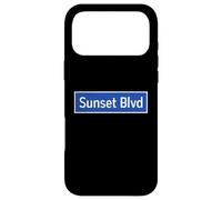 Sunset BLVD Los Angeles Panneau Hollywood Echo Park Lake Stars Coque pour iPhone 17 Pro Max