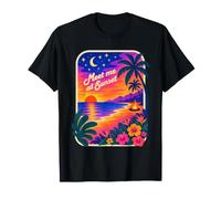 Sunset Club : retrouvez-Moi au Sunset Tropical Beach Bonfire T-Shirt